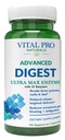 Vital Pro Naturals - Avancerad Digest Natural Digestive Enzyme stöder Nedbrytningen av proteiner, fetter och kolhydrater och minskar yrkesgas, uppblåsthet och matsmältnings 90 kapslar