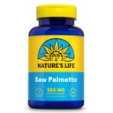Naturens liv såg Palmetto för män 580mg - traditionell prostata tillskott - Mäns hälsa, prostata och urinvägsstöd w / Beta Sitosterol Plant Sterols, 60-dagars garanti, 100 Serv, 100 kapslar