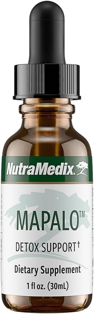 NutraMedix Mapalo Herbal Extract - Kognitivt tillskott för att lindra Occasional Brain Fog & Support Body Detox Systems - Brain Health Supplement för vuxna (1oz / 30ml)
