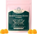 Vital Source Feminine Balance Pineapple Gummies for Improve Immune,Gluten-Free & Halal,Health & Wellness Hawaiian,Vegan for Women60 Gummies (1)