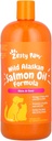 Zesty Paws Wild Alaskan laxolja för hundar och katter - Omega 3 hud- och rockstöd - Natural EPA & DHA, fettsyror för gemensam funktion, immun och hjärthälsa flytande livsmedelsförsörjning, 32 oz