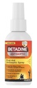Betadine Antiseptic First Aid Spray, Povidone-iodin 5%, Infection Protection, Dödar Germs I Mindre Skärningar Och Brännor, Inget Sting Löfte, Inget Alkohol eller Väteperoxid, 3 FL OZ
