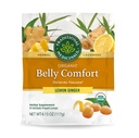 Traditionella Medicinals, Organic Belly Comfort Lozenges Lemon Ginger, Relieves Nausea, 30 Individually Wrapped Lozenges