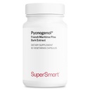 Supersmart - Pycnogenol 200mg per dag (Patented & Highly Bioavailable) - French Maritime Pine Bark Extract | Non-GMO & Gluten Free - 60 Vegetariska kapslar