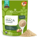 Navitas Organics Maca Powder - 100% Gelatinized Peruvian Maca för Adaptogen Smoothies, Lattes, Baking & More - Energize & Balance - USDA Organic, Non GMO, Vegan, Gluten Free (4oz. Bag, 23 portioner)