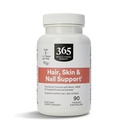 365 av Whole Foods Market, Hair Skin & Nails 2000 Biotin, 90 Count
