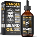 Leven Rose skäggolja för män och skägg mjukare 100% ren natur för skäggiga män, mustascher och återfuktad hud 1 uns av Ranger Grooming Co