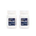 Dairy Aid Lactase Enzyme Caplets Generic för Lactaid Original 120 Ea.