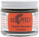 Förhöjd tandpulver naturligt med Xylitol & Aktiverad kol • Herbal • Vegan • Förvarad i Glass Jar - Mint eller kanel - Tillverkad i USA (2 Ounces)
