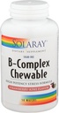 Solaray, High Potency B-Complex Chewable, Natural Strawberry smak, 50 Chewables