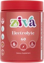 Ziva Electrolyte Gummies - Hydration och energistöd för snabb rehydrering - Electrolytes för idrottare, löpare och aktiva livsstilar - 60 greve