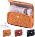 BAGSFY Weekly Pill Organizer 3 gånger om dagen i ett sött tygfall, medicin Pill Organizer, Pill Box, Portable Travel Pill Case, Pill Container för medicinering, vitaminer, fiskoljor, tillskott