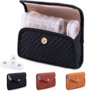 BAGSFY Weekly Pill Organizer 3 gånger om dagen i ett sött tygfall, medicin Pill Organizer, Pill Box, Portable Travel Pill Case, Pill Container för medicinering, vitaminer, fiskoljor, tillskott