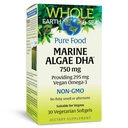 Naturliga faktorer Hela jorden och havet, Marine DHA Omega-3, 30 Vegetariska Softgels