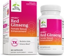 Terry Naturligt HRG80 Red Ginseng Kvinnlig Sexuell Förbättring - Kosttillskott för cirkulation, uthållighet och energistöd - Vitalitetsstöd med Ashwagandha, Red Ginseng & Zink - 48 kapslar