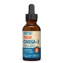 DEVA Vegan Omega-3 Liquid DHA - EPA, Non Fish från Algae, Lemon Flavor, 2 Ounce