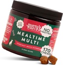 Premium Dog Multivitamin Supplement (170 Chews) - Mealtime Multi - med CoQ10 - Probiotika - Pumpkin - Immune Support - Främjar bättre gemensam rörlighet - Hälsosam hud och rock - Tillverkad i USA