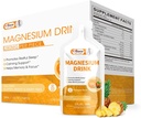 Magnesium Citrate Liquid Magnesium Drink Oral Solution med Vitamin, Zink & Sodium Bromelain, Essential Magnesium Supplement Support Immune, Bone Health och Zzz, Pineapple Flavor, 10 Fl Oz