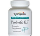 TRANSFORMATION THE GENESIS OF GOOD HEALTH Enzym Probiotic 42.5 Tillägg för hälsosamma tarmbalansstöd, Elimination & Immune Function uppmuntrande mer komplett matsmältning, 30 kapsel