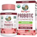 MARYRUTH USDA Organic Probiotic Gummies Probiotic Digestive Support | Immune Support | Digestive & Gut Health Supplement | 5 miljarder CFU | Vegan | Non-GMO | Gluten Free | 60 Räkna