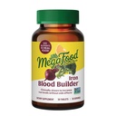 MegaFood Blood Builder Iron Supplement för kvinnor och män - Öka järnnivåer utan biverkningar - Combats Fatigue - med vitamin B12, folsyra och vitamin C för Absorption - Vegan - 30 tabletter