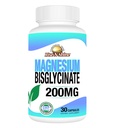 Rise-N-Shine - Magnesium Bisglycinate 200 mg - Joint & Muscle Support - Tillägg för att stödja energi, matsmältning och ben - Magnesium för sömnstöd och rest (30 kapslar)