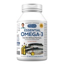 ANDREW LESSMAN Essential Omega-3 Orange - 60 Softgels - Ultra-Pure, High Potency Omega-3 oljor. Hög DHA, ingen mage upprörd, inga föroreningar, ingen kvicksilver. Liten lätt att svälja Softgels