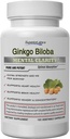 SuperiorLabs Ginkgo Biloba 1200 mg, Non-GMO, Black Pepper för ökad absorption, Ginkgo Extract, förbättrar minne och fokus, Cirkulation Booster, Natural Antioxidant Nootropic, 120 Veg Caps