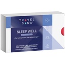 Sleep Aid & Jet Lag Support for Travel | Valerian Root Extract, Melatonin 5 mg & Magnesium | Natural Sleep Supplement for Adults | Travel Essentials | Sleep Well | 30 Vegan Caps