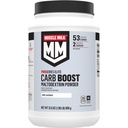 Muskelmjölk Carb Boost, Maltodextrin Powder, komplexa kolhydrater, NSF Certified for Sport, Unflavored, 1.98lb