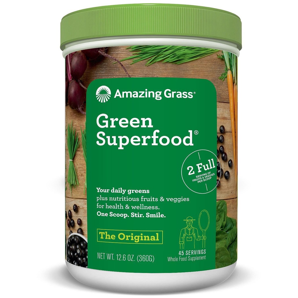 Fantastisk gräs grön superfood, original, 12.6 Ounce