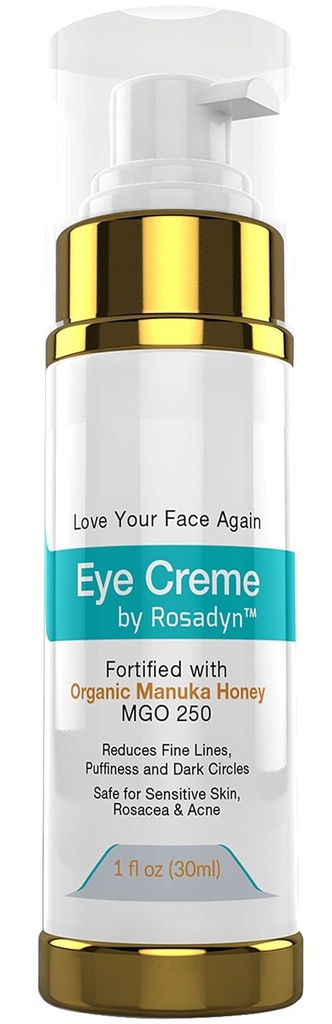 Eye Cream w/Manuka Honey MGO250 minskar puffiness, Fina linjer och mörka cirklar