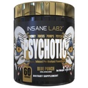 Insane Labz Psychotic Gold, High Stimulant Pre Workout Powder, Extreme Lasting Energy Focus, Pumps and Endurance med Beta Alanine, DMAE Bitartrate, NO Booster (60 portioner, Blue Punch)