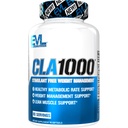 Evlution Conjugated Linoleic Acid CLA Supplement Nutrition Lean Muscle Mass Builder & Fat Burner för män och kvinnor - Stimulant-Free Safflower Based CLA 1000mg Blend Per Servering (90 portioner)