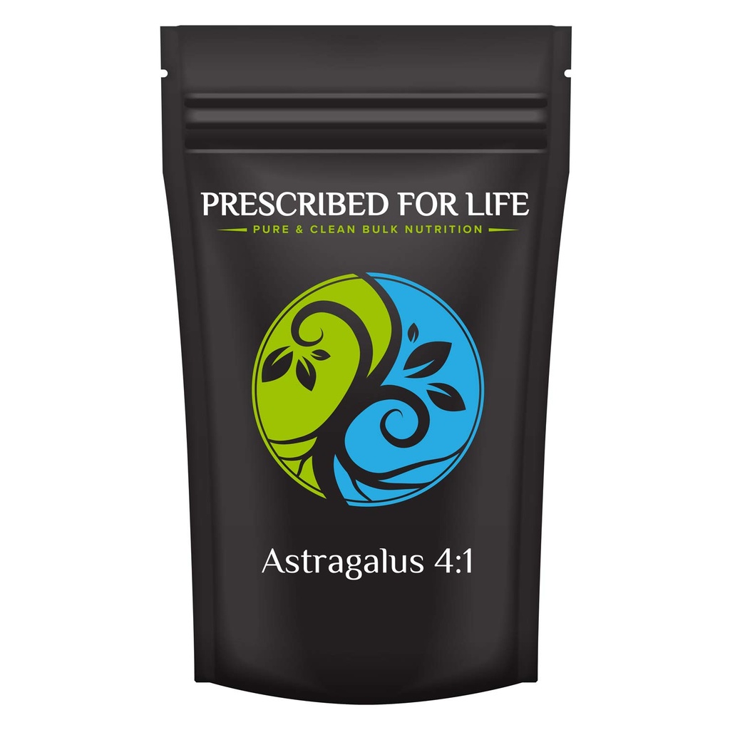 Prescribed For Life Astragalus Powder 4:1, Natural Milk Vetch Root Fine Powder, Gluten Free, Vegan, Non GMO, Soy Free, Kosher (25kg / 55lb)
