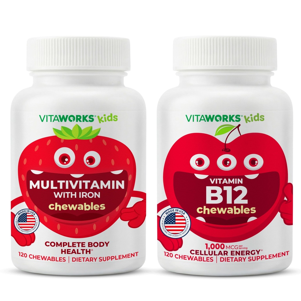 Barn Multivitamin Chewables + Vitamin B12 Chewables Bundle