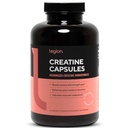 LEGION Micronized Creatine Monohydrate Supplement - Clean Creatine Powder för Muscle Gain & Post Workout Recovery - Micronized Creatine Supplement för maximal absorption (30 portioner, kapsel)