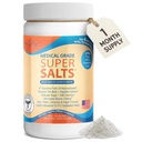 Dr Liz Cruz Super Salts - Electrolytes, Hydrating Powder w / Natrium, Magnesium, Calcium, kalium, Curbs Cravings, No Sugar eller Artificial Flavoring
