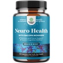 Nootropic Brain Supplement for Memory and Focus Support - Vitamins for Mental Support & Clarity with Bacopa Monnieri, VIT A, B6, Riboflavin, Niacin, Thiamin & Folate - Cognitive Complex - 120 Ct