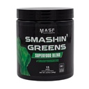 MASF Supplements Smashin' Greens Superfood Organic Blend - 15 Servings - Boost Energy, Immune Support, Digestive Health med Organic Wheat Grass, Spirulina, Chlorella - NSF Certified