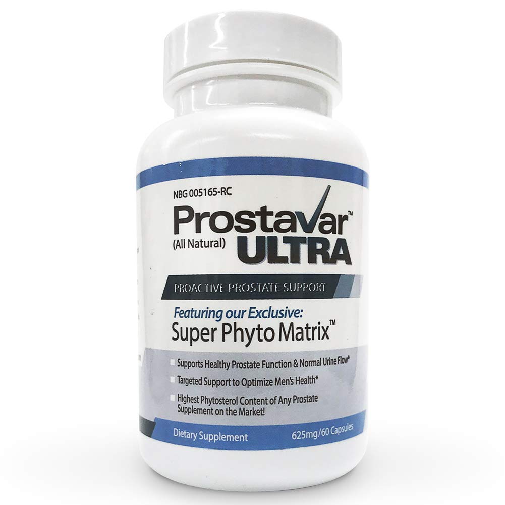 Bottle New Improve From Maker of Original Prostavar Ultra Prostate Support 625mg 90% Beta-Sitosterol & 320mg Saw Palmetto + Grape Seed Extract