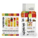 Skratch Labs Hydration Packets - Hydration Drink Mix, Variety Pack (20 Single Serving Packets) - Electrolyte Powder utvecklad för idrottare och sportprestanda, Gluten Free, Vegan, Kosher