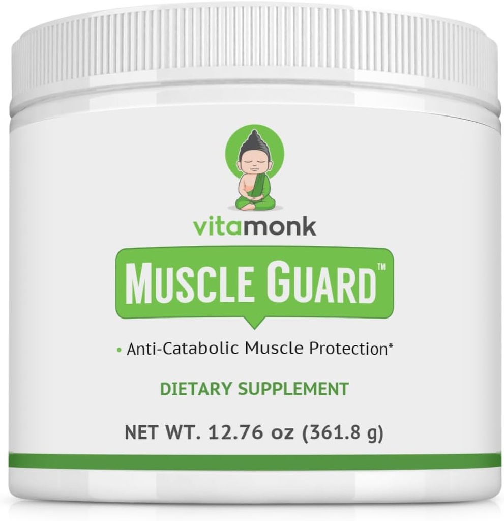 VitaMonk Muscle Builder med HMB, EAAs, vitamin D, Magnesium - Muscle Building Supplements, Muscle Gainer, Muscle Supplement, Supplement för muskeltillväxt