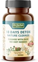 10 dagar Detox naturlig rengöring med lätthet ingen diet behövs (60 Mini Softgels)