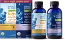 Mommy's Bliss Organic Cough Syrup & Mucus för barn, dag och natt Combo Pack med vitamin C och immunitetsstöd, innehåller organisk honung och Ivy Leaf, 4 Fl Oz (Pack of 2)
