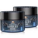 Ajoblanco 800 Mg Himalayan Shilajit Resin, Shilajit Pure Himalayan Organic, Shilajit Supplement with Purity, High Dosage & Potency for Energy, Strength & Immunity, Men & Women, 30 Grams, Pack of 2