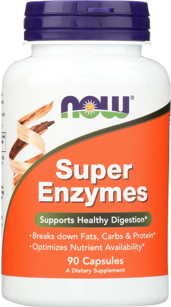 Nu livsmedel Super Enzymes - 90 kapslar