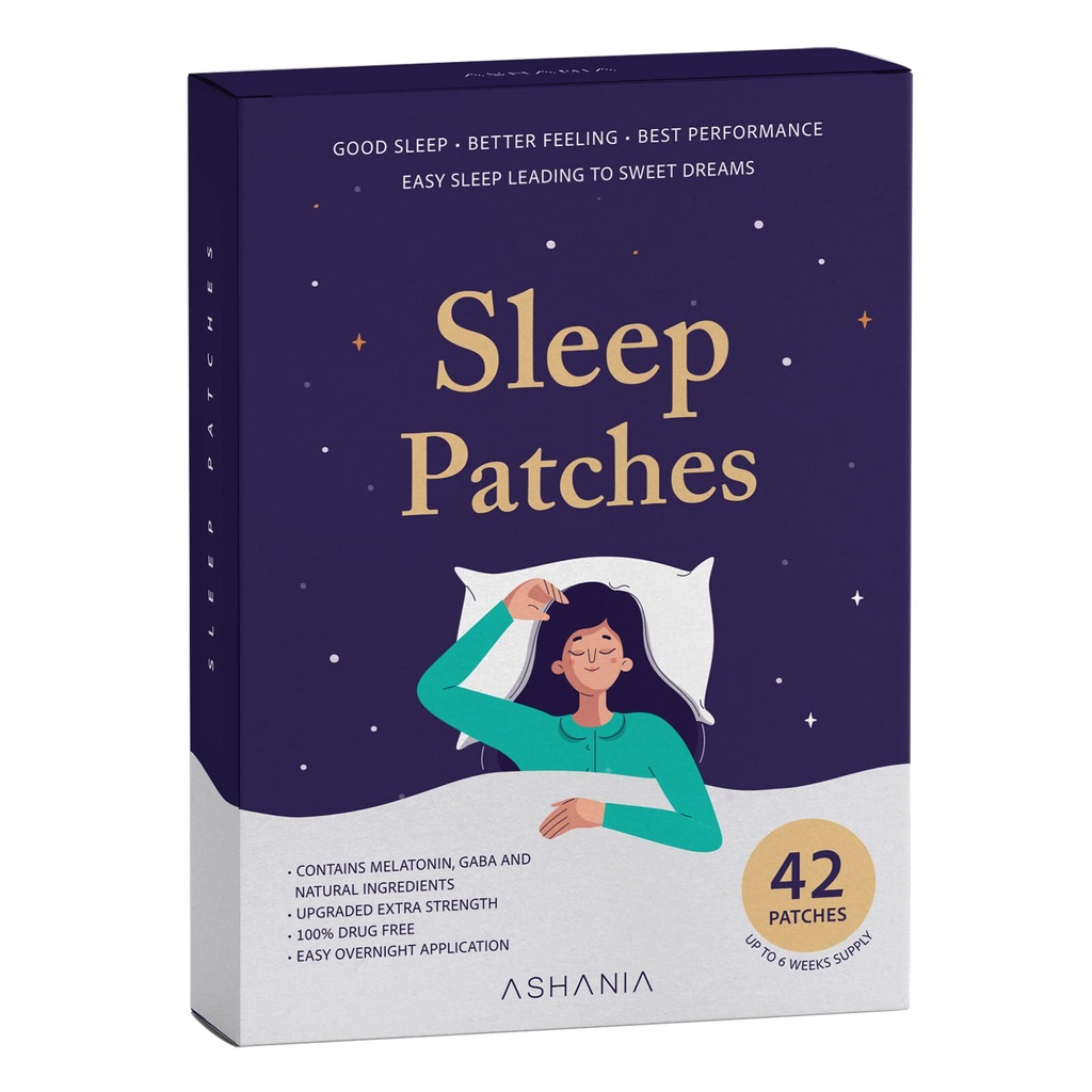 Sleep Patches, Sleep Patches for Adults, Upgraded Sleep Patches Set, Easy to Apply and Comfortable, Premium Ingredients, for Men and Women (42 Count)