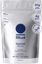Ritual Prenatal Vegan Protein Powder: Choline för att stödja Prenatal, Postpartum, & Laktation, 20g Organisk Pea Protein från regenerativa gårdar i USA, Gluten Free, Plant Based, Sugar Free †, Vanilla, 1Lbs