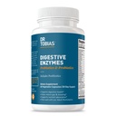 Dr Tobias Digestive Enzymes med probiotika, prebiotika och postbiotika Bromelain, Amylase, Lipase, för bättre matsmältning och immunfunktion, 60 kapslar, 30 portioner (2 Daily)